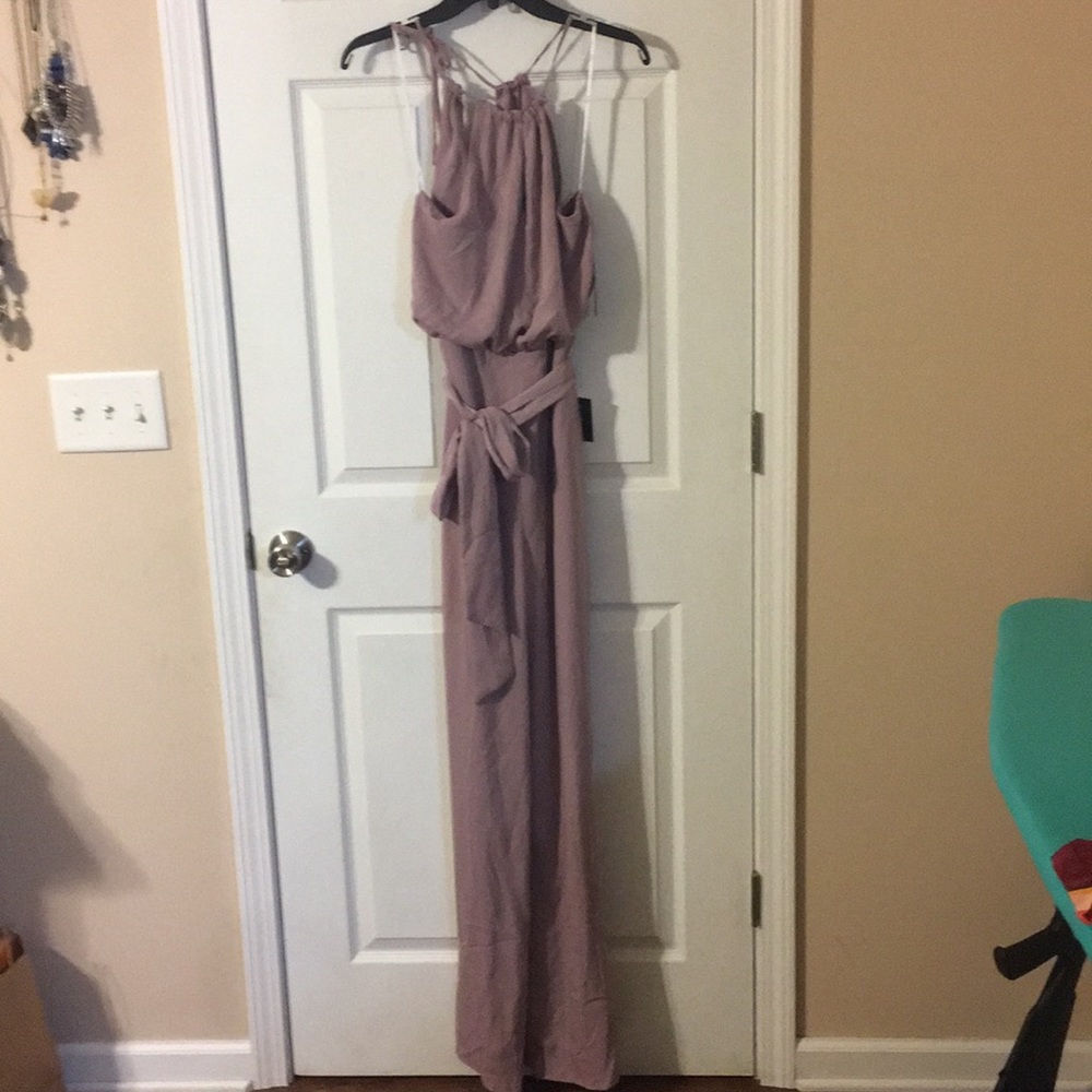 Rose gold/plum Romper